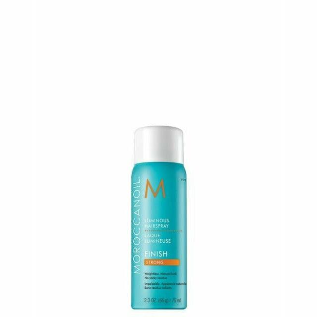 Moroccanoil luminous hairspray finish strong maximum hold styling spray