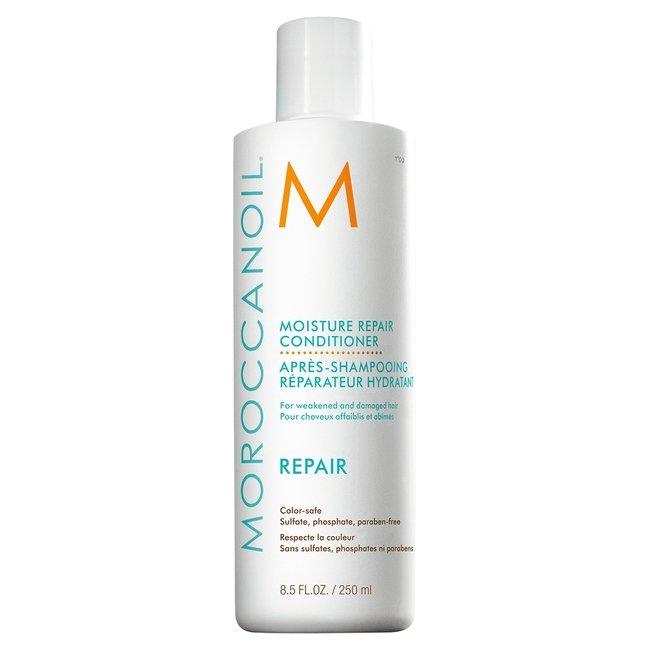 Moroccanoil moisture repair conditioner restores hydration to dry hair