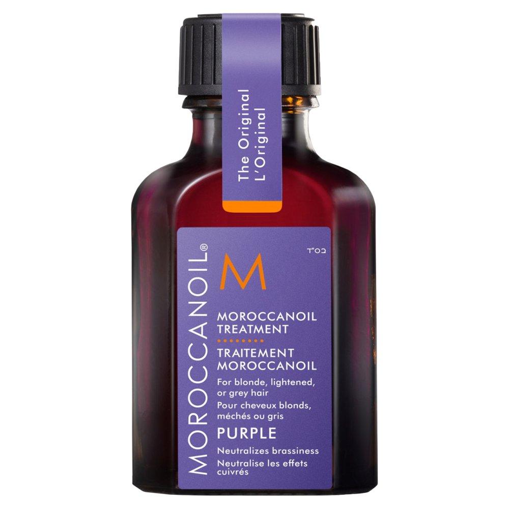 Moroccanoil treatment purple toning oil for blonde hair