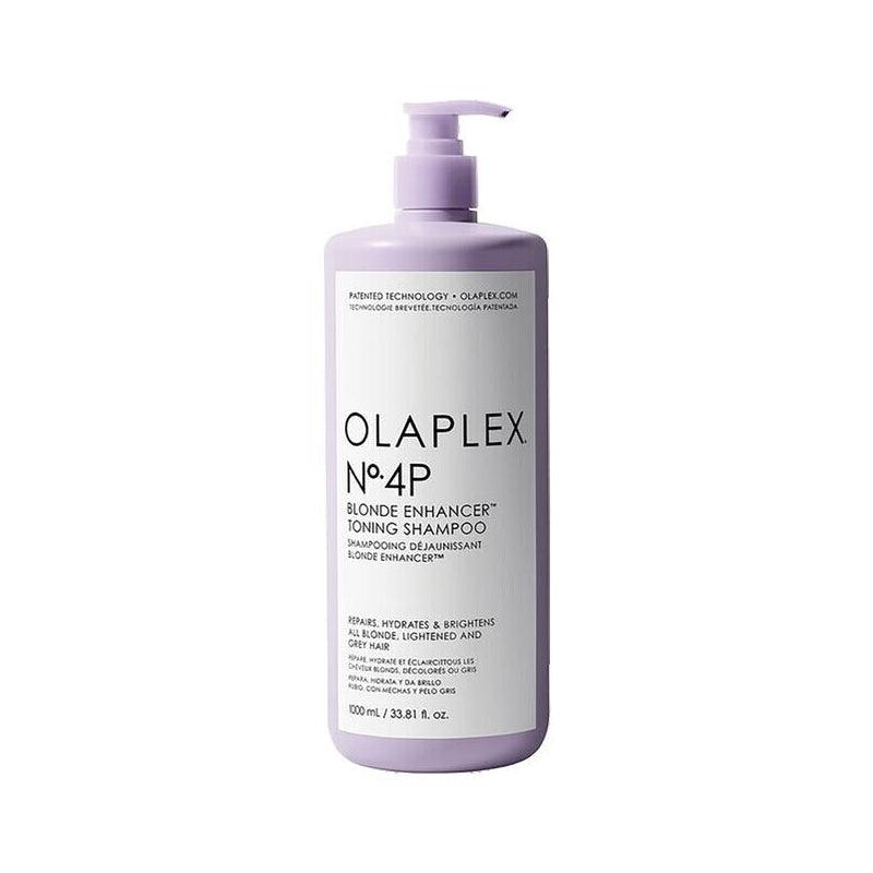 Olaplex No. 4P blonde enhancer toning shampoo 33.8 oz neutralizes brass