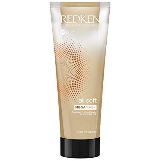 Redken All Soft Mega hair mask deeply nourishes dry hair