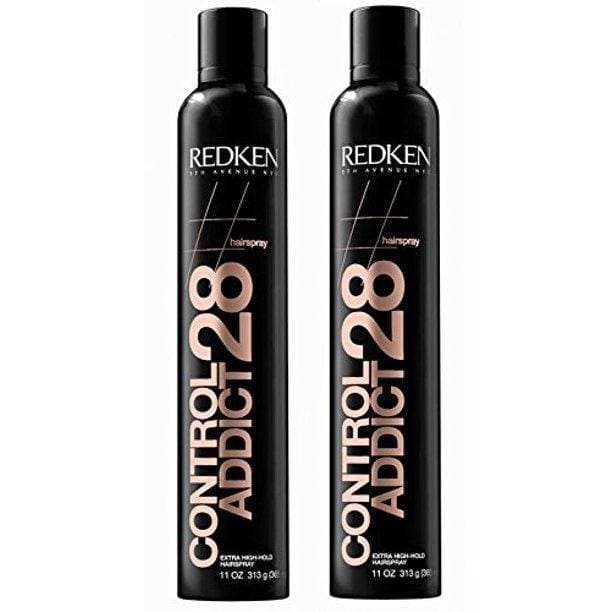 Redken Control Addict 28 extra high-hold hairspray pack of two