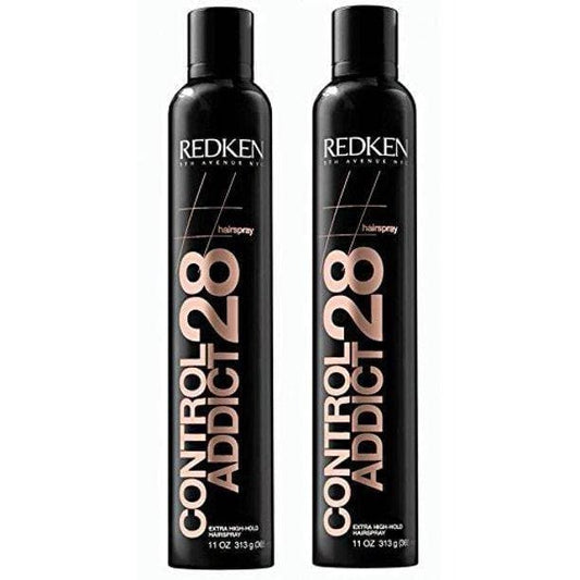 Redken Control Addict 28 extra high-hold hairspray pack of two