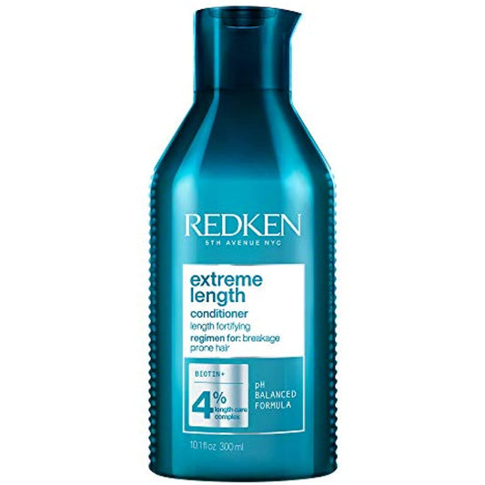 Redken extreme length conditioner strengthens hair to reduce breakage