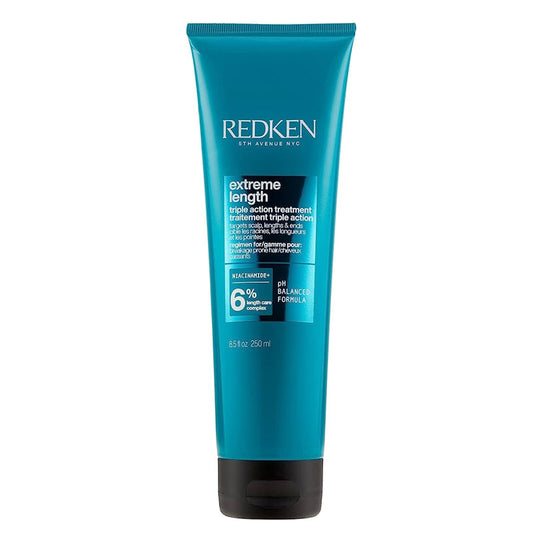 Redken Extreme Length Triple Action Treatment Mask 8.5 oz strengthens hair