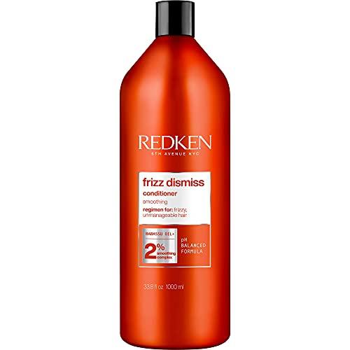 Redken Frizz Dismiss Conditioner 33.8 fl oz smooths frizz and tames hair
