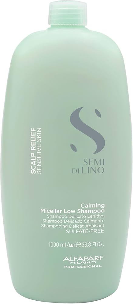 Calming micellar low shampoo gently cleansing sensitive scalp