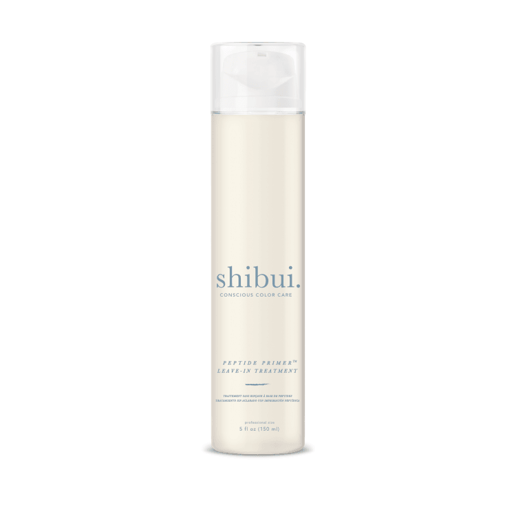 ShiBui leave in peptide primer smooths and protects hair