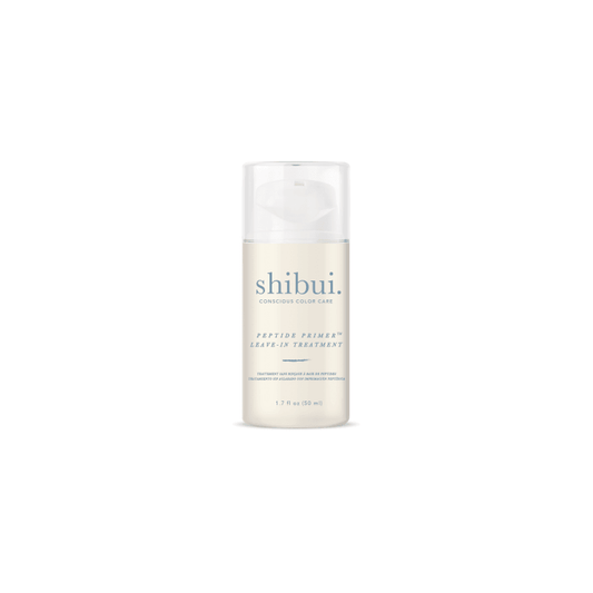 ShiBui peptide primer leave in treatment strengthens hair bonds