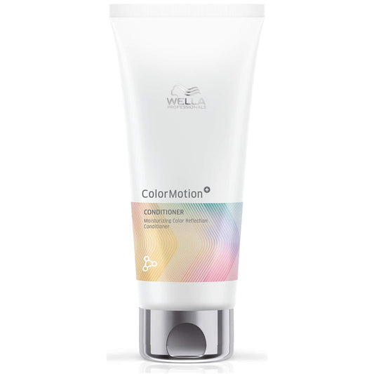 Wella ColorMotion conditioner protects color and strengthens hair
