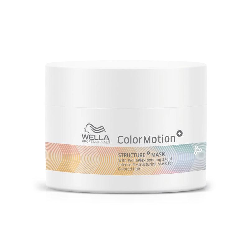 Wella ColorMotion structure mask strengthens and repairs hair