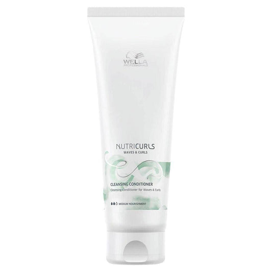 Wella Nutricurls cleansing conditioner gently cleans waves and curls