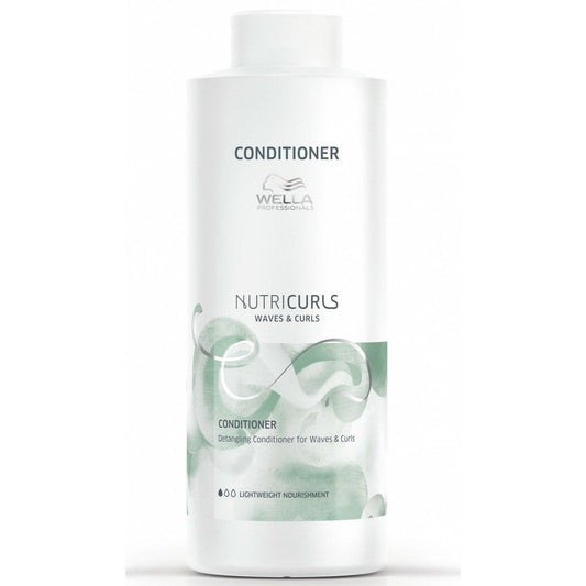 Wella Nutricurls detangling conditioner softens and nourishes curls