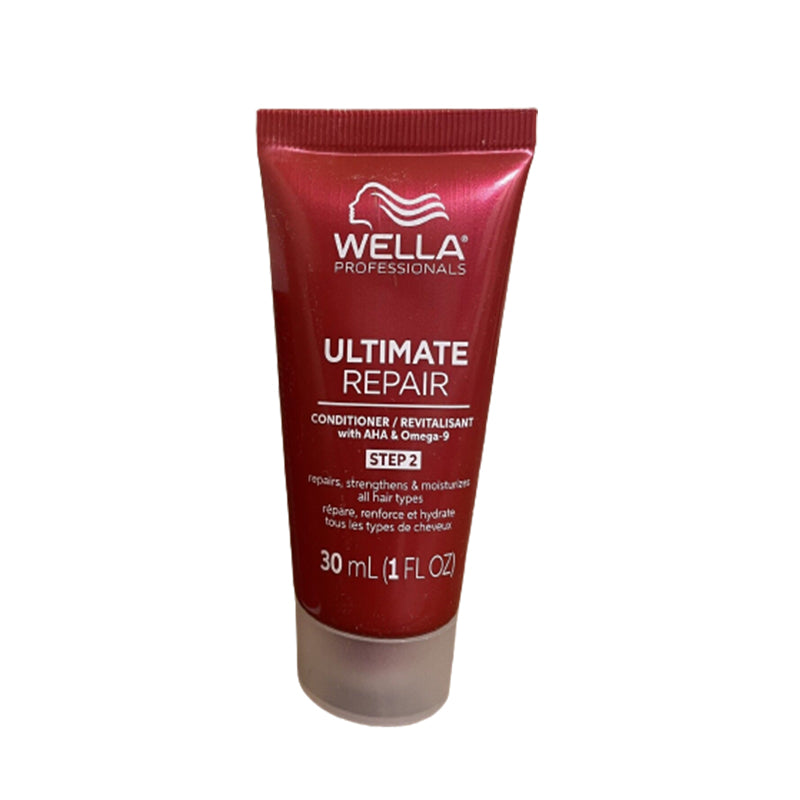 Wella Ultimate Repair conditioner strengthens and repairs damaged hair
